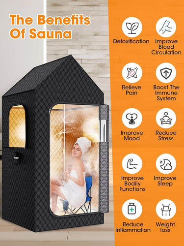 Portable Sauna Tent XL Personal Home Spa