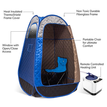 Portable Sauna Steam Saunabox for Home