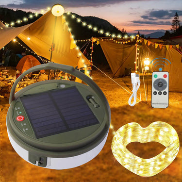 39.4 Ft Outdoor Camping String Lights